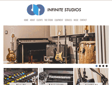 Tablet Screenshot of infinitestudios.com